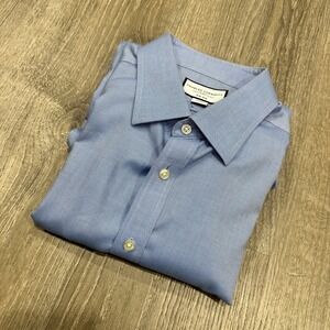 Charles Tyrwhitt Shirt Men's 17.5/38 Slim Fit Non-Iron Light Blue 17.5 38 Shirt